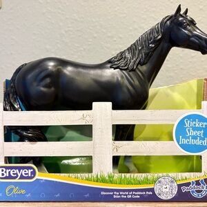 Breyer Paddock Pals “Olive” Horse, Black, Ages 4+, BNWT